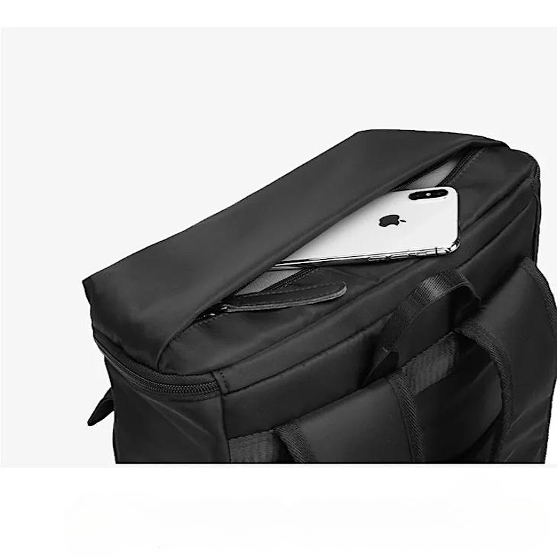 High quality outdoor school student travel luggage Adults back pack bags large capacity Black
